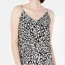 Calvin Klein  Black & White Leopard Print Cami Tank Top M Photo 0