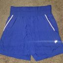 Fabletics ultra high waisted nylon athletic shorts blue size M womens Photo 0