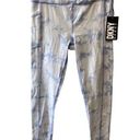 DKNY  white blue‎ tide dye leggings size 28” waist inseam 22” Photo 0