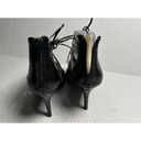 Nine West  AUTHORITY BLACK‎ LEATHER STRAPPY LACE UP STILLETOS WOMEN SZ 6.5 M Photo 3