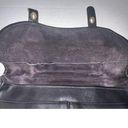 Coach Vintage  Messenger Bag Briefcase Laptop Black Leather Double Turnlock Flap Photo 2