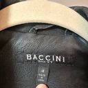 Baccini  Leather biker jacket Photo 2