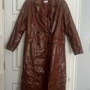 Pink Lily Boutique Brown Trench Coat Photo 0