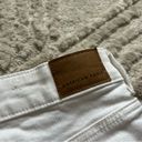 American Eagle  NWT White Mom Short Jean Shorts Distressed High Waist Size 16 Photo 7