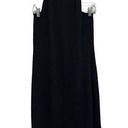 St. John  Collection Santana Knit Black Halter Midi Dress - Size 12 Photo 0