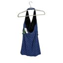 L.L.Bean  Swim Dress One Piece Swimsuit UV 40+ Blue Women's Size 8 D Cup NEW Photo 1