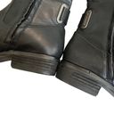 Arturo Chiang  Knee High Buckle Accent Leather Boots, Sz 7 Photo 14