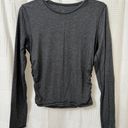 Lululemon Long Sleeve Ruched Athletic Top Photo 0