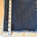 Lane Bryant  Girlfriend Crop Jeans Women's Plus Size 18 Mid Rise Blue Raw Hem Photo 13