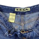 ZENA Vintage Denim Button-Fly Shorts Photo 2