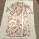 Christian Dior altered  floral housecoat pajama nightgown TLS1 7056 Photo 2