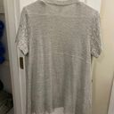 Dress Barn Gray Cardigan Sweater Photo 3