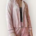 Juicy Couture  Velour Velvet Pink PJ Set Size M Photo 3