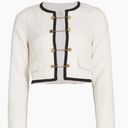 Line and Dot  Avery Cropped Chain-Embellished Top Photo 0