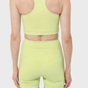 Girlfriend Collective Lime Green Racerback Sports Bra Photo 1