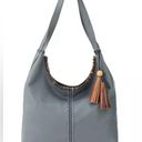 The Sak New  Gray Leather Huntley Hobo Handbag Photo 0