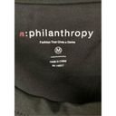 n:philanthropy  Black Roxbury Womens Cut-Out Asymmteric Crop Top Photo 7