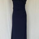 Betsy and Adam  Women's Formal Dress Size 6 Blue Sequined Lace and Chiffon Gown Photo 5