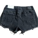 American Eagle  Hi-Rise Shorts Black Crochet Super Stretch Size 6 Women's NWT Photo 5