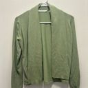 Cyrus  Women's Green Long Sleeve Open Front Cardigan Sweater XS Photo 0