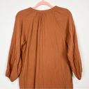 Lush Clothing Lush Orange Gauzy Cotton Oversized Midi Shirt Dress Size Small Photo 11