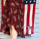 Polo  Ralph Lauren Silk Paisley Wrap Skirt Photo 3