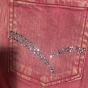 Y2K Pink Jeans Flare Denim Jeans Rhinestone Pockets Size undefined Photo 2