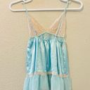 Victoria's Secret  Sexy 2013 Sky Blue & Lace Sheer Chemise Slip Lingerie Sz Sm Photo 5