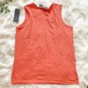 Rachel Zoe  Orange Sleeveless Blouse Tank Top Medium Photo 7