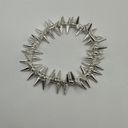 KC Chic Dubai Duo Silver Stainless Steel Spike Bracelet Set Photo 1