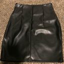 SheIn Leather Skirt Photo 1