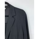 J.Jill  Jacket Women's Size Small Jersey Knit Blazer Long Sleeve Collared Black Photo 1