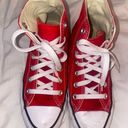 Converse Red  High Tops Photo 1