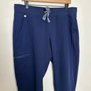 FIGS - Zamora Jogger Scrub Pants Navy Medical Nurse Doctor Photo 3