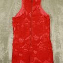 Lovers + Friends ‎ Sleeveless Red Lace Caspian Mini Dress REVOLVE size Small Photo 4