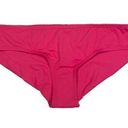 Vince Camuto  Shirred Smooth Fit Low Rise Cheeky Bikini Bottom Dragon Fruit Pink Photo 0