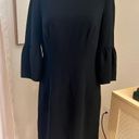 Black Halo Black Mooreland Mini Sheath Dress Size 6 Photo 2