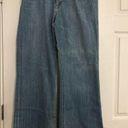 Seven7  Trouser wide leg jeans medium wash women’s size 10 Photo 0