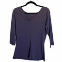 Hugo Boss  Esibi 3/4 sleeve blouse in Purple Photo 4