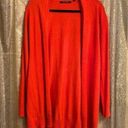 Cyrus  pumpkin orange long open cardigan sweater, size M, NWOT Photo 0