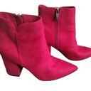 Unisa  Red Ankle Boots Sz 7M Photo 4