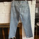 AGOLDE Lana Cropped Straight-Leg Jeans Button Fly 100% Organic Cotton Size 28 Photo 6