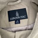 London Fog Vintage Beige Suede Trench Coat Photo 3