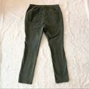 Woman Within  Pine Green Stretch Skinny Jeans Size 14W Photo 8