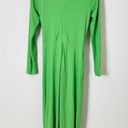 Solace London Solace LondonThe Lorena Midi Dress in Bright Green Photo 5