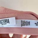 Victoria Sport So Strappy Pink Glitter Shimmer Racerback Wireless Sports Bra Photo 5