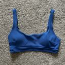 Aerie  Blue Scoop Neck Bikini Top Photo 0