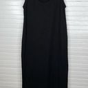 Reformation  Black Sleeveless Tank Maxi Dress Size S Photo 0