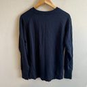 Sweaty Betty  After Class Navy Blue Longline Pullover Sweater Womens Medium Photo 3