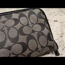 Coach Authentic  signature stripe toiletry makeup bag Photo 3